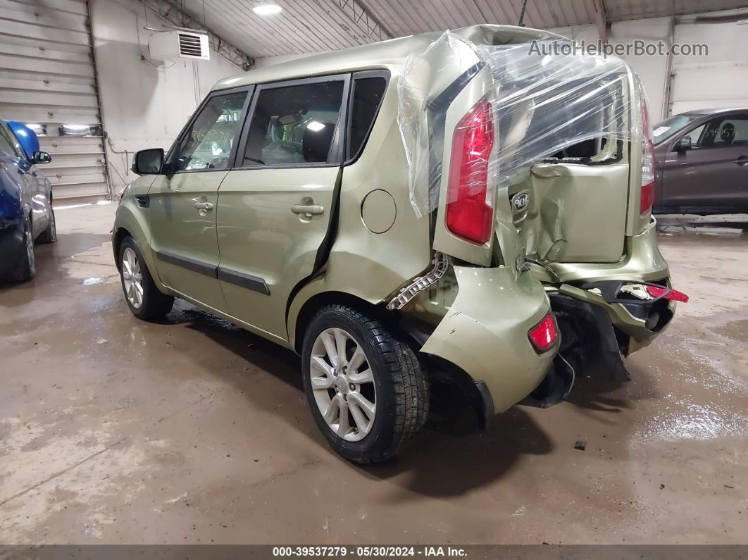 2013 Kia Soul + Зеленый vin: KNDJT2A62D7624700