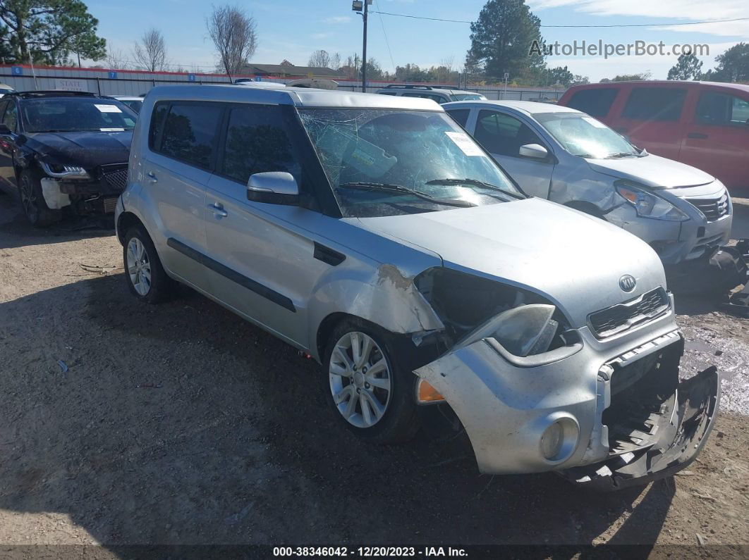 2013 Kia Soul + Серебряный vin: KNDJT2A62D7754766