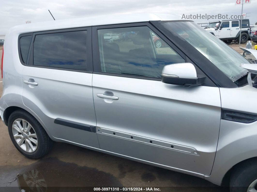 2012 Kia Soul + Silver vin: KNDJT2A63C7361101