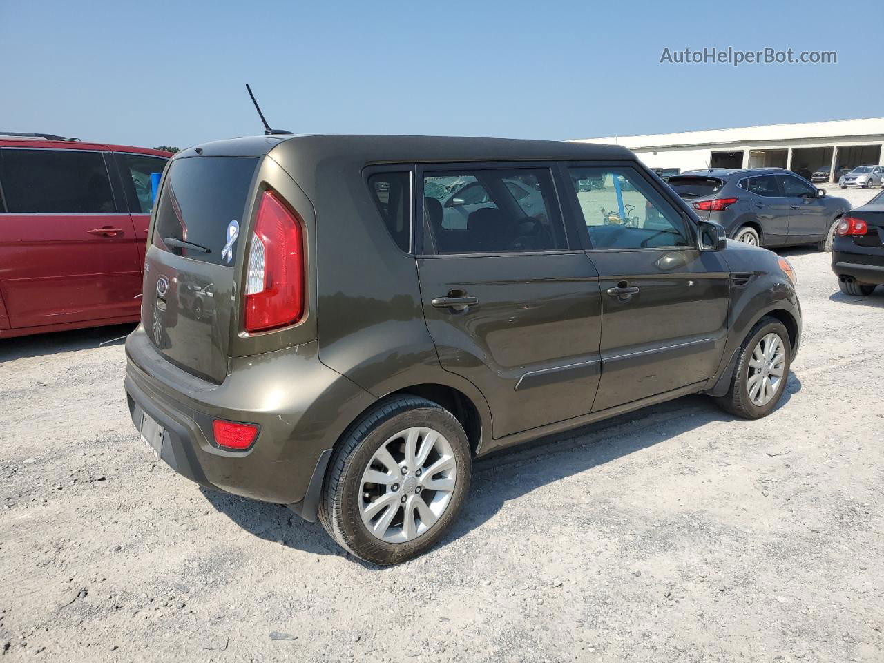 2012 Kia Soul + Серый vin: KNDJT2A63C7387598