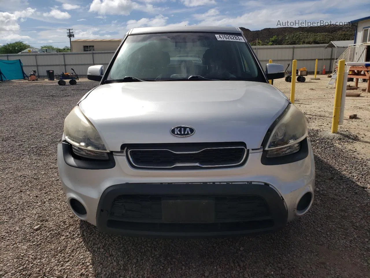 2012 Kia Soul + Серебряный vin: KNDJT2A63C7405582