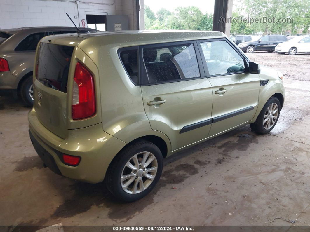 2013 Kia Soul + Зеленый vin: KNDJT2A63D7487816