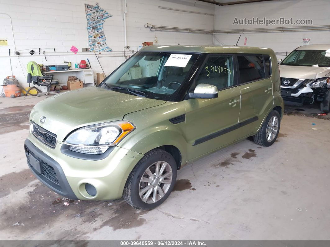 2013 Kia Soul + Зеленый vin: KNDJT2A63D7487816