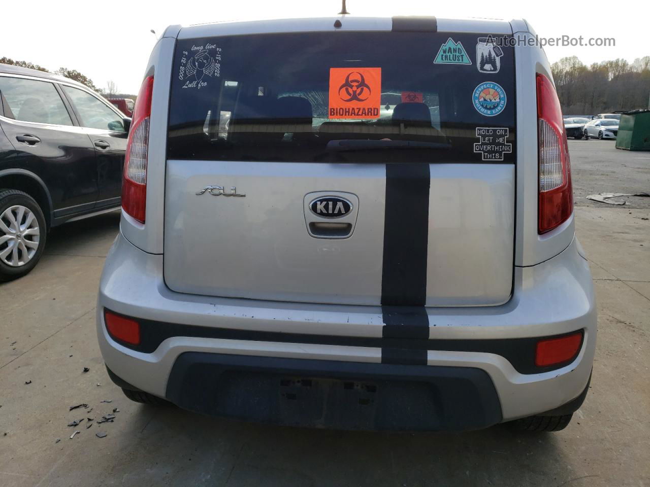 2013 Kia Soul + Silver vin: KNDJT2A63D7550851