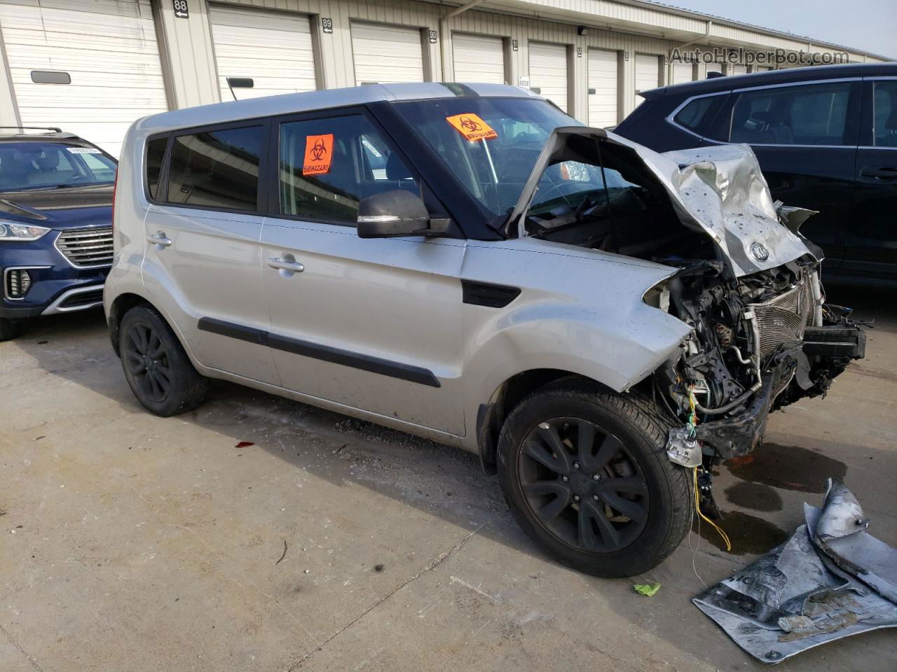 2013 Kia Soul + Silver vin: KNDJT2A63D7550851