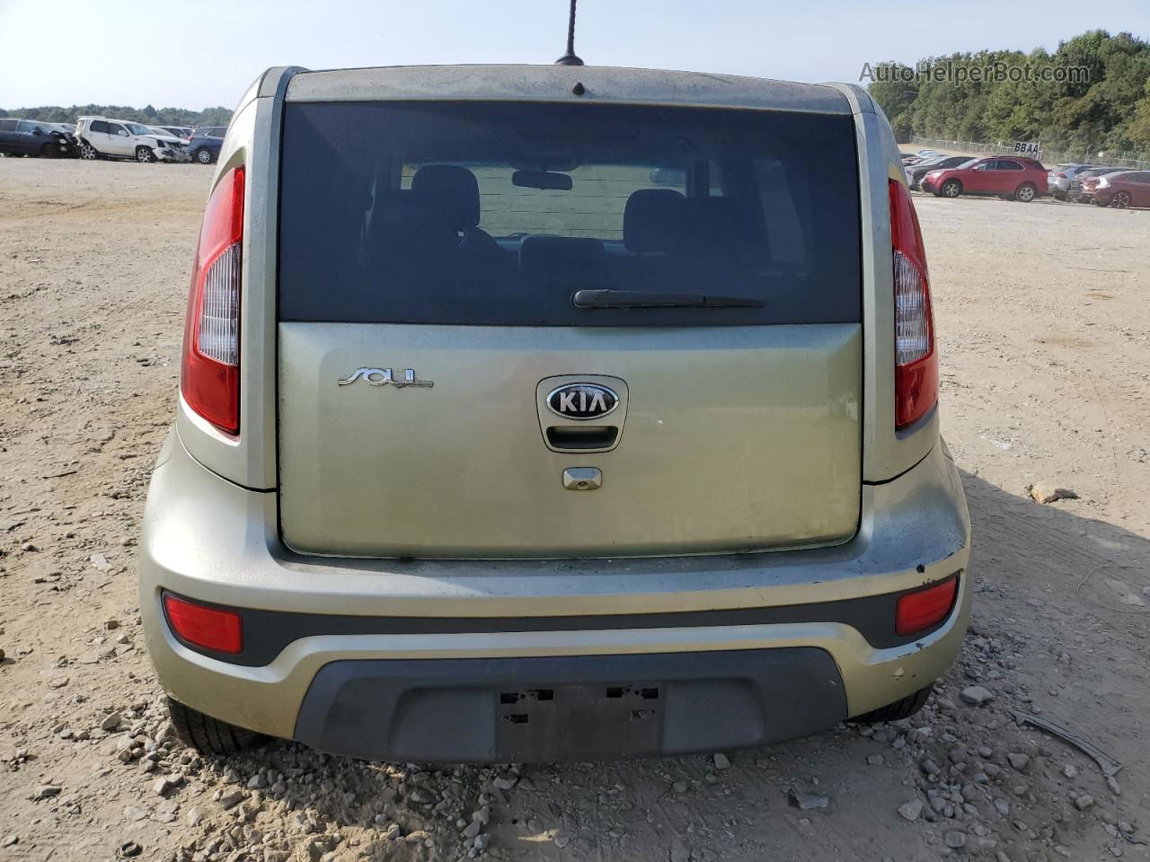 2013 Kia Soul + Зеленый vin: KNDJT2A63D7566905