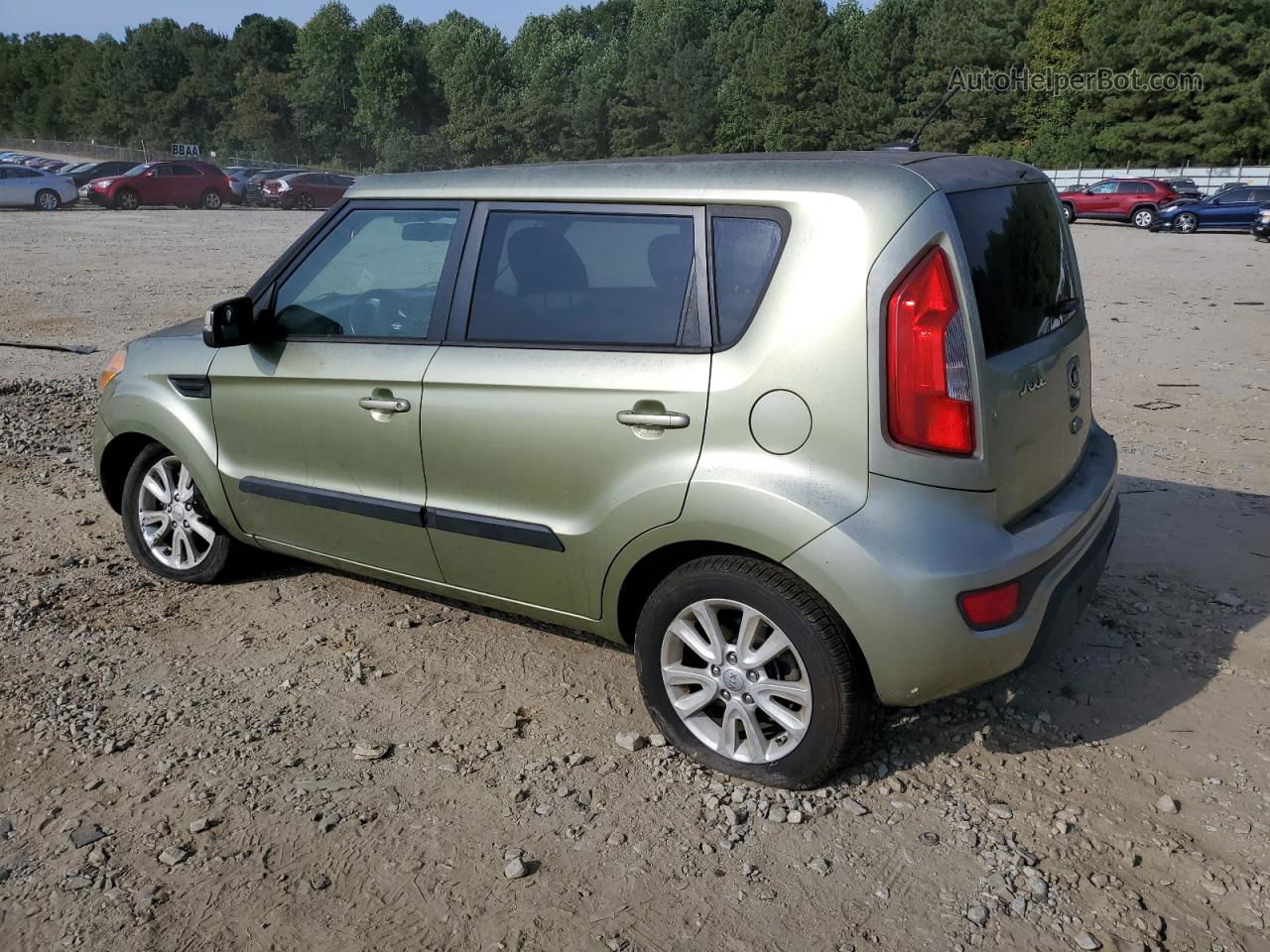 2013 Kia Soul + Зеленый vin: KNDJT2A63D7566905