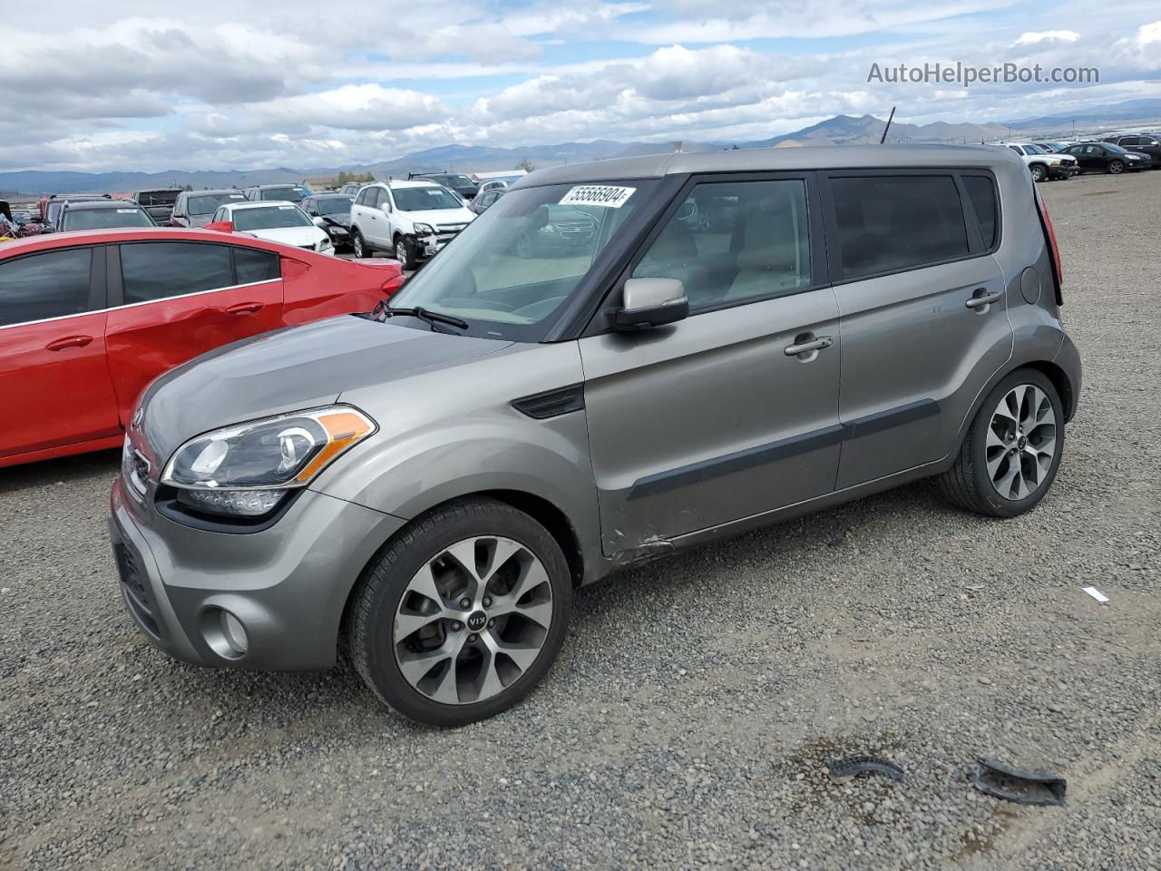 2013 Kia Soul + Charcoal vin: KNDJT2A63D7599502