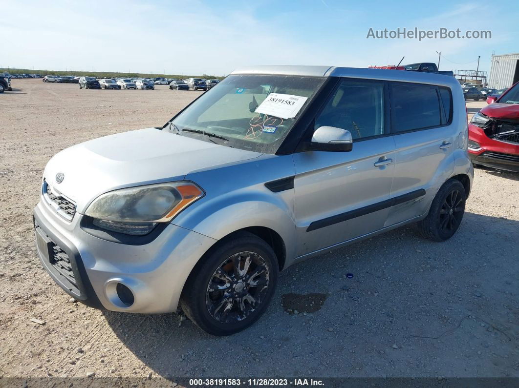 2012 Kia Soul + Silver vin: KNDJT2A64C7354089