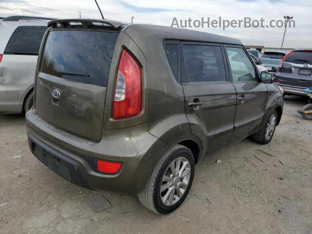 2012 Kia Soul + Brown vin: KNDJT2A64C7375461