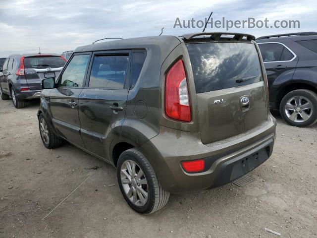 2012 Kia Soul + Brown vin: KNDJT2A64C7375461