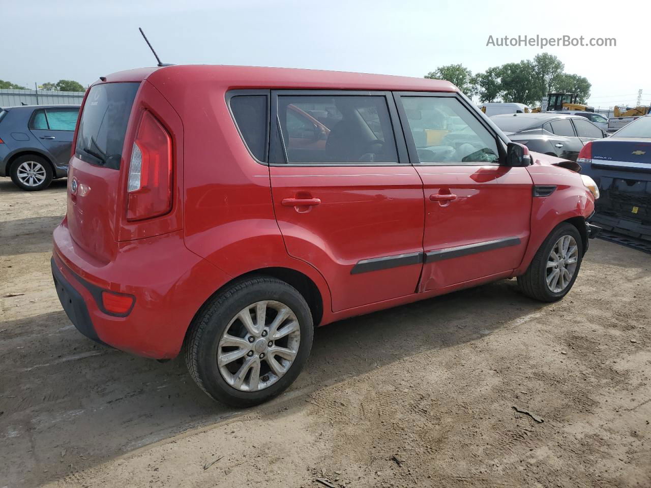 2012 Kia Soul + Red vin: KNDJT2A64C7385908