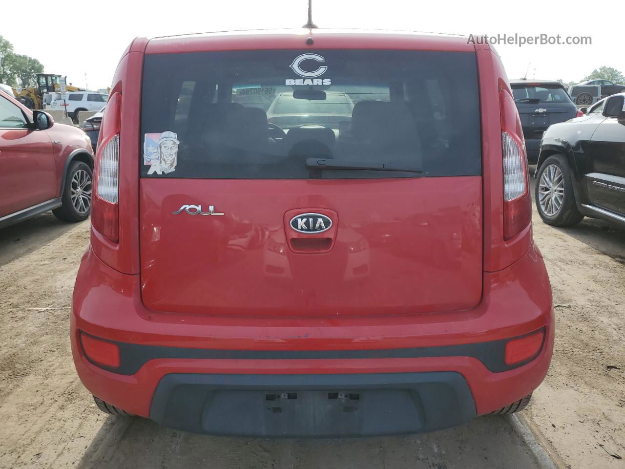 2012 Kia Soul + Red vin: KNDJT2A64C7385908