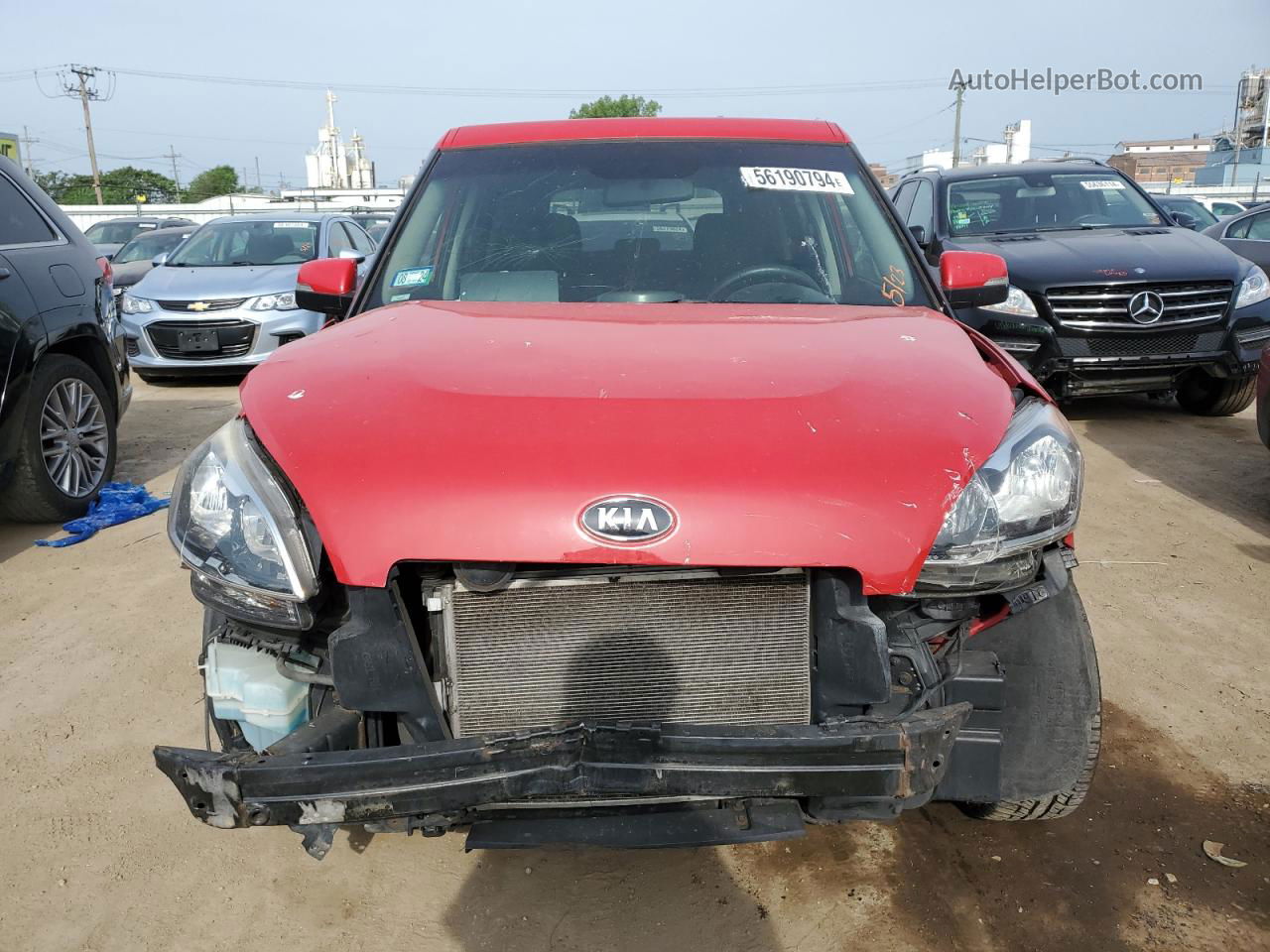 2012 Kia Soul + Red vin: KNDJT2A64C7385908