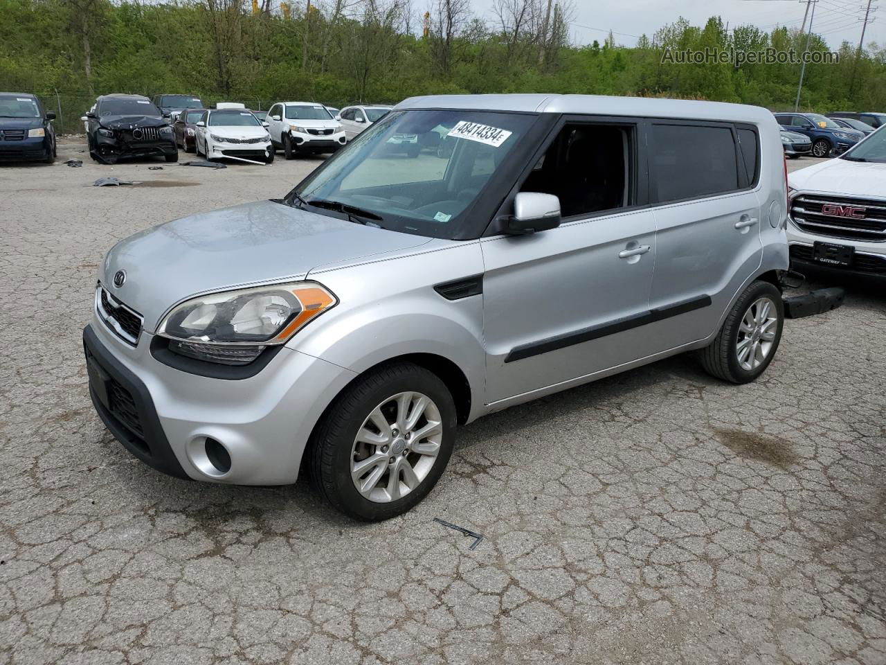 2012 Kia Soul + Серый vin: KNDJT2A64C7409866