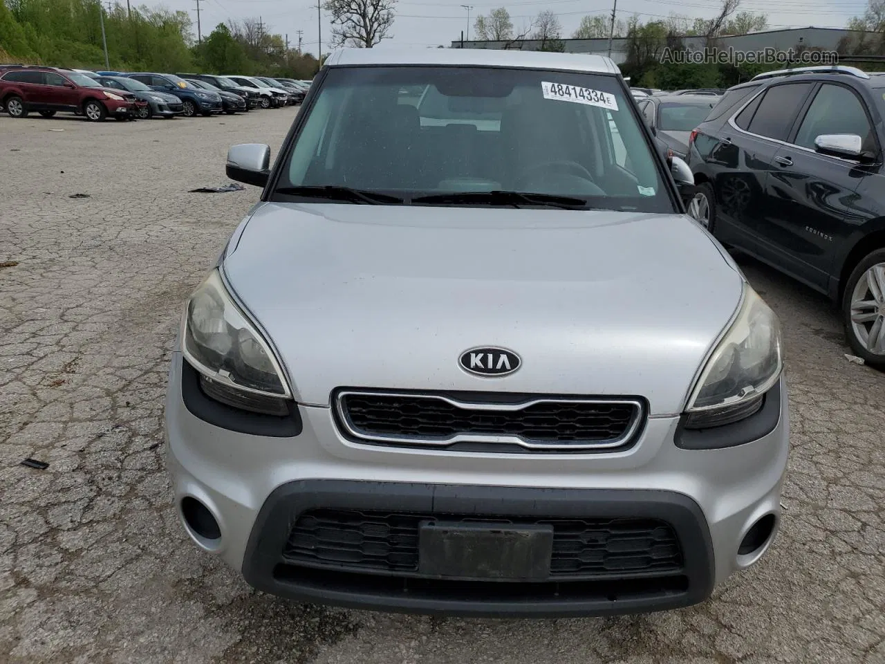 2012 Kia Soul + Серый vin: KNDJT2A64C7409866