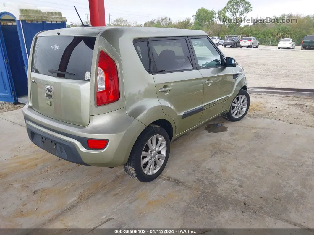 2012 Kia Soul + Green vin: KNDJT2A64C7433276