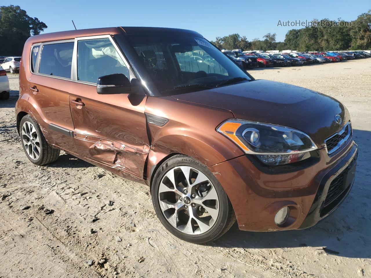 2012 Kia Soul + Brown vin: KNDJT2A64C7433830