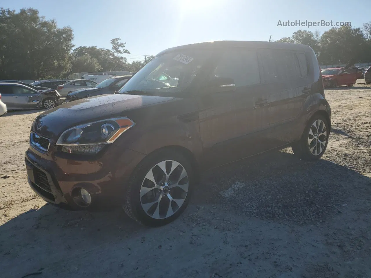 2012 Kia Soul + Brown vin: KNDJT2A64C7433830