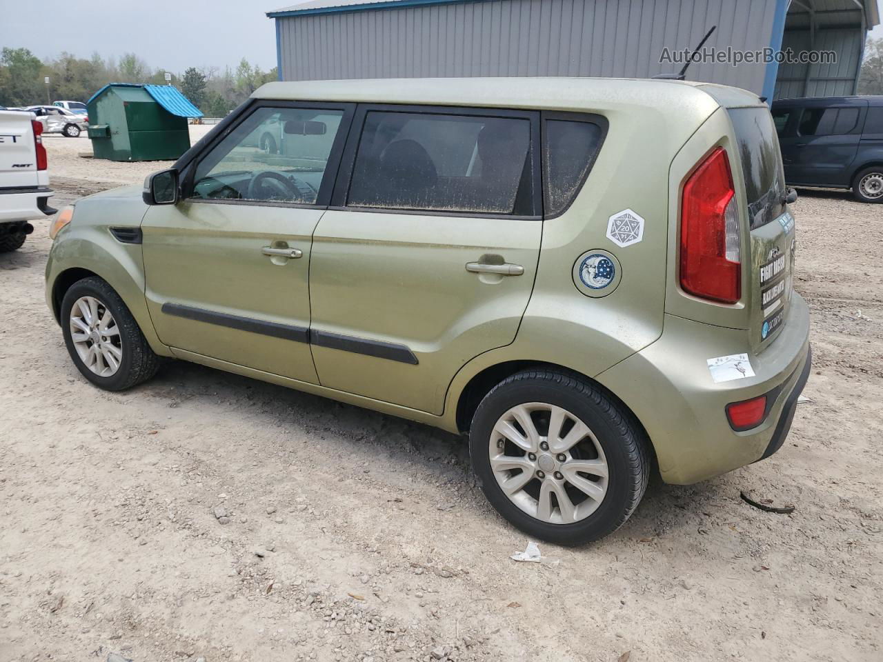 2012 Kia Soul + Green vin: KNDJT2A64C7447940