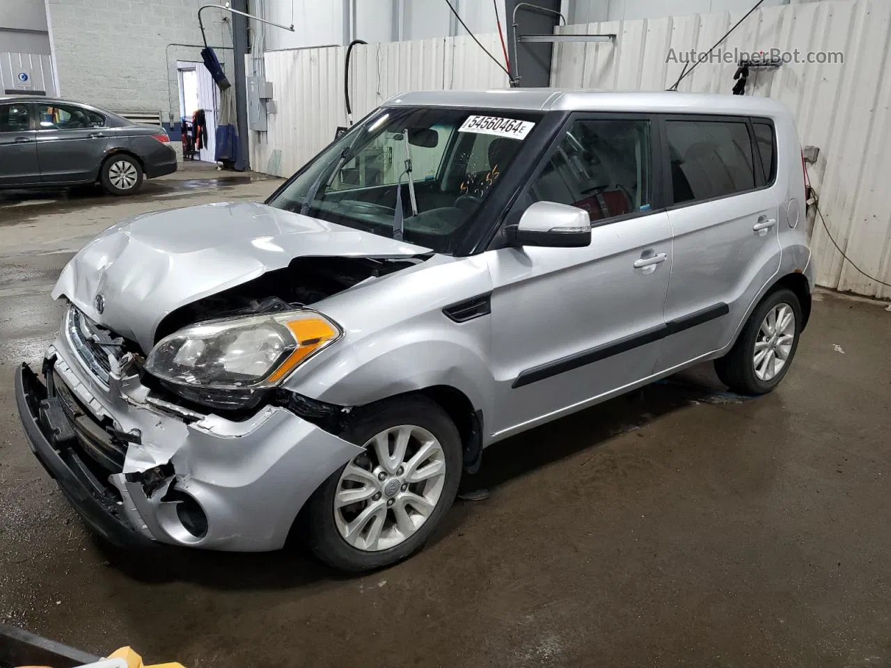 2012 Kia Soul + Silver vin: KNDJT2A64C7464866