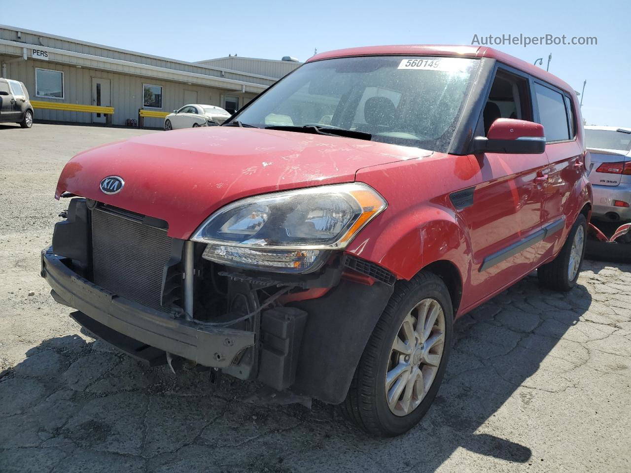 2012 Kia Soul + Red vin: KNDJT2A64C7467184