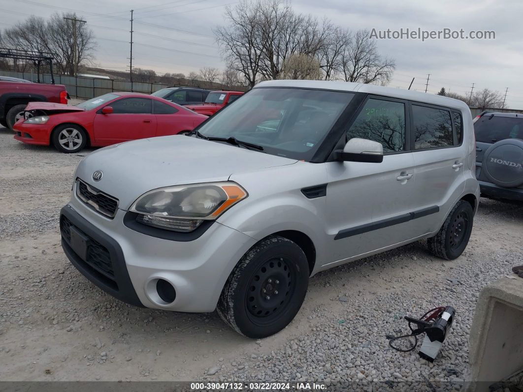 2013 Kia Soul + Silver vin: KNDJT2A64D7500587