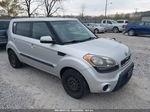 2013 Kia Soul + Silver vin: KNDJT2A64D7500587