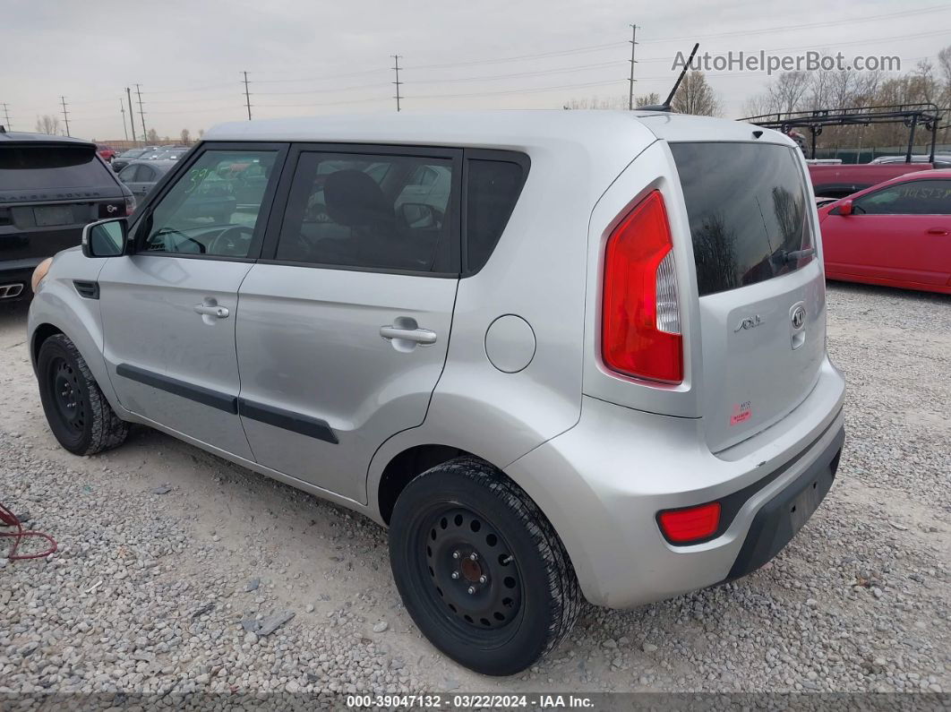 2013 Kia Soul + Silver vin: KNDJT2A64D7500587