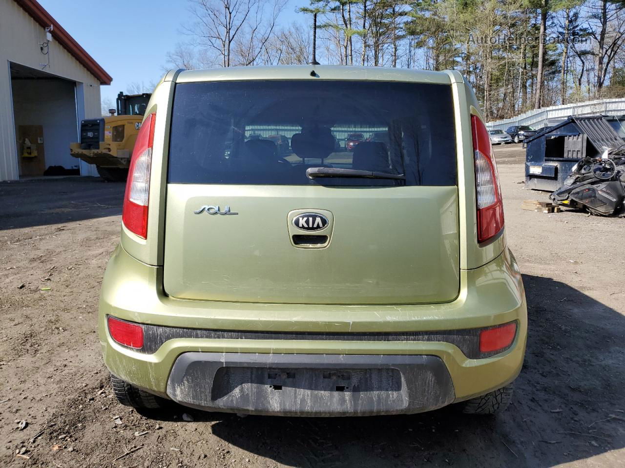 2013 Kia Soul + Зеленый vin: KNDJT2A64D7549000