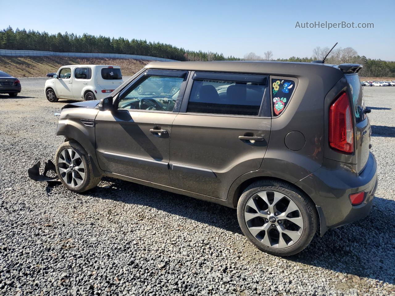 2013 Kia Soul + Brown vin: KNDJT2A64D7549319