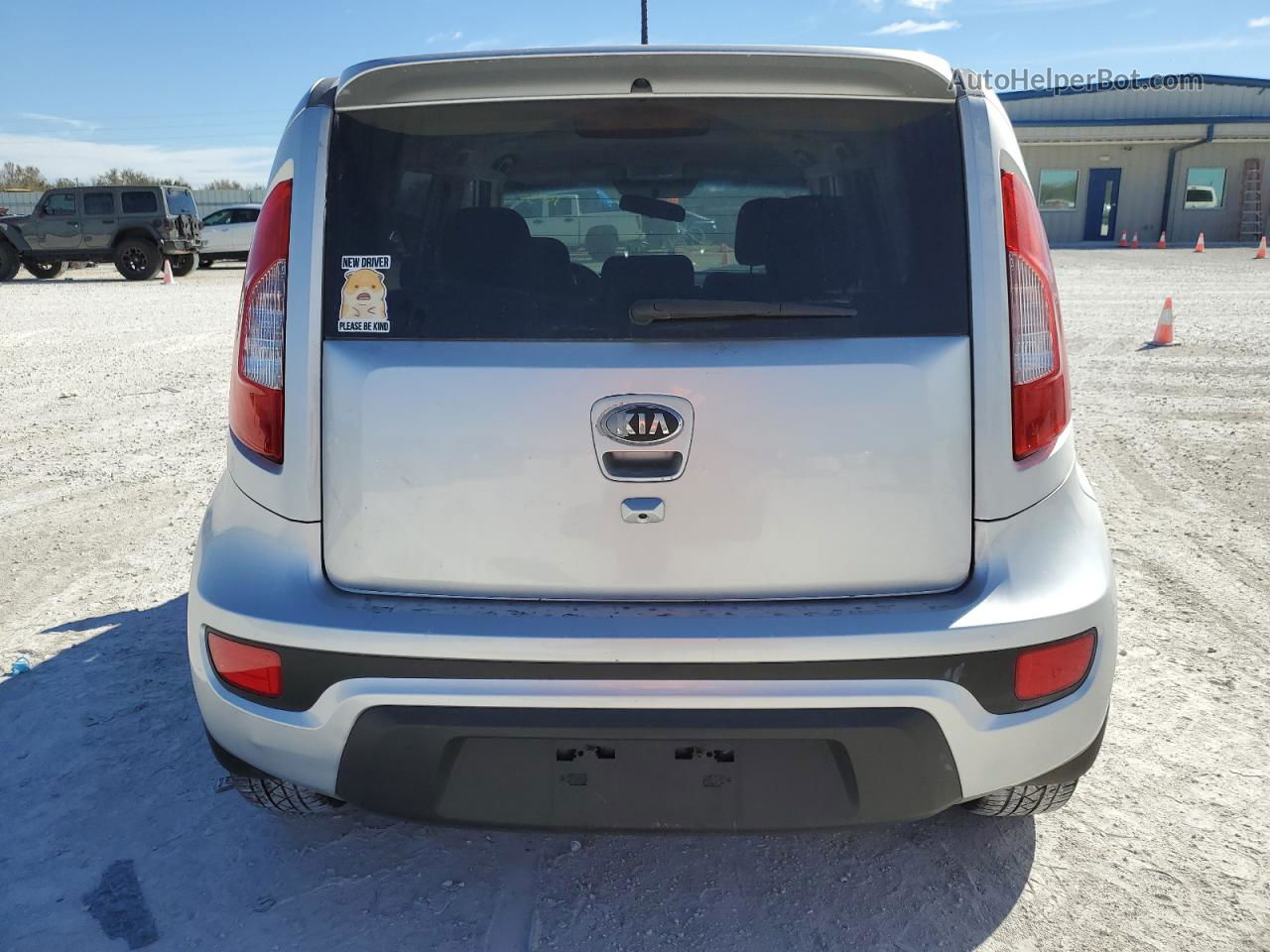 2013 Kia Soul + Серебряный vin: KNDJT2A64D7579761