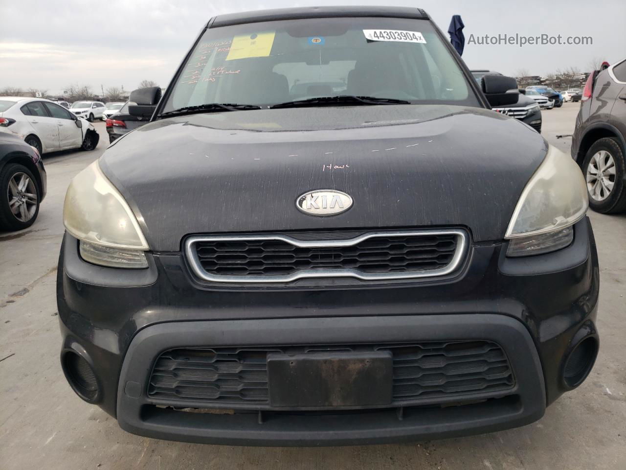 2012 Kia Soul + Black vin: KNDJT2A65C7378238