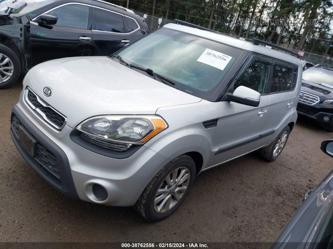2012 Kia Soul + Silver vin: KNDJT2A65C7411917