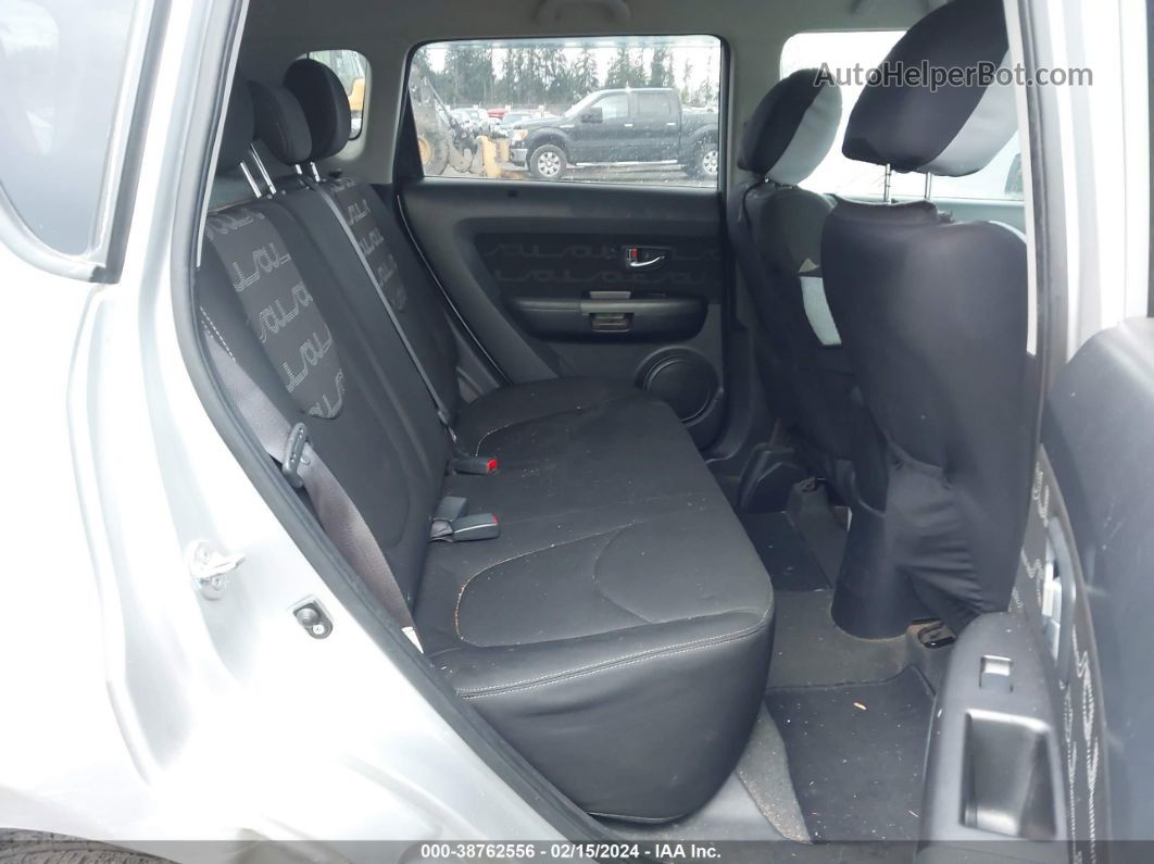 2012 Kia Soul + Silver vin: KNDJT2A65C7411917