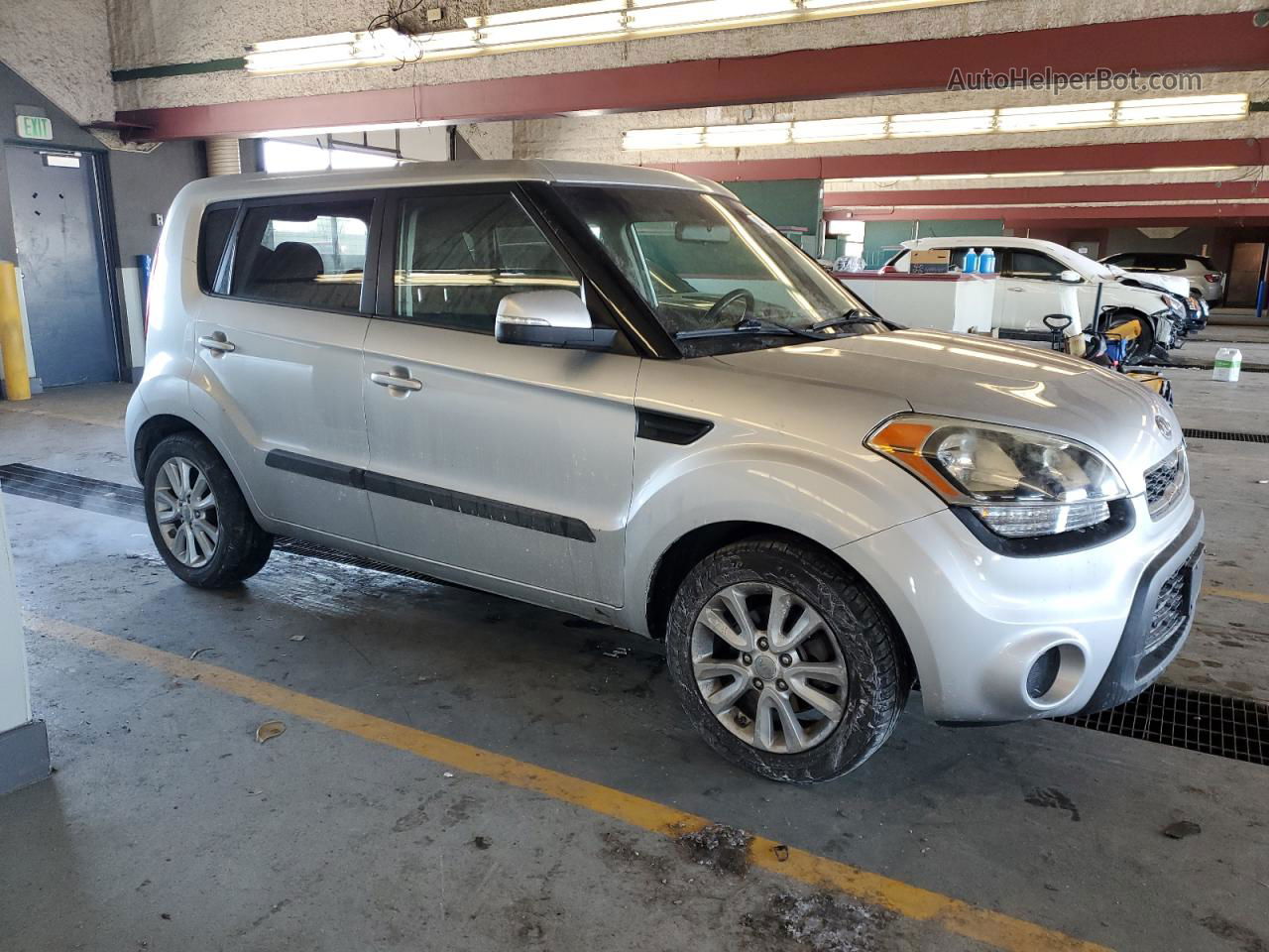 2012 Kia Soul + Silver vin: KNDJT2A65C7456145