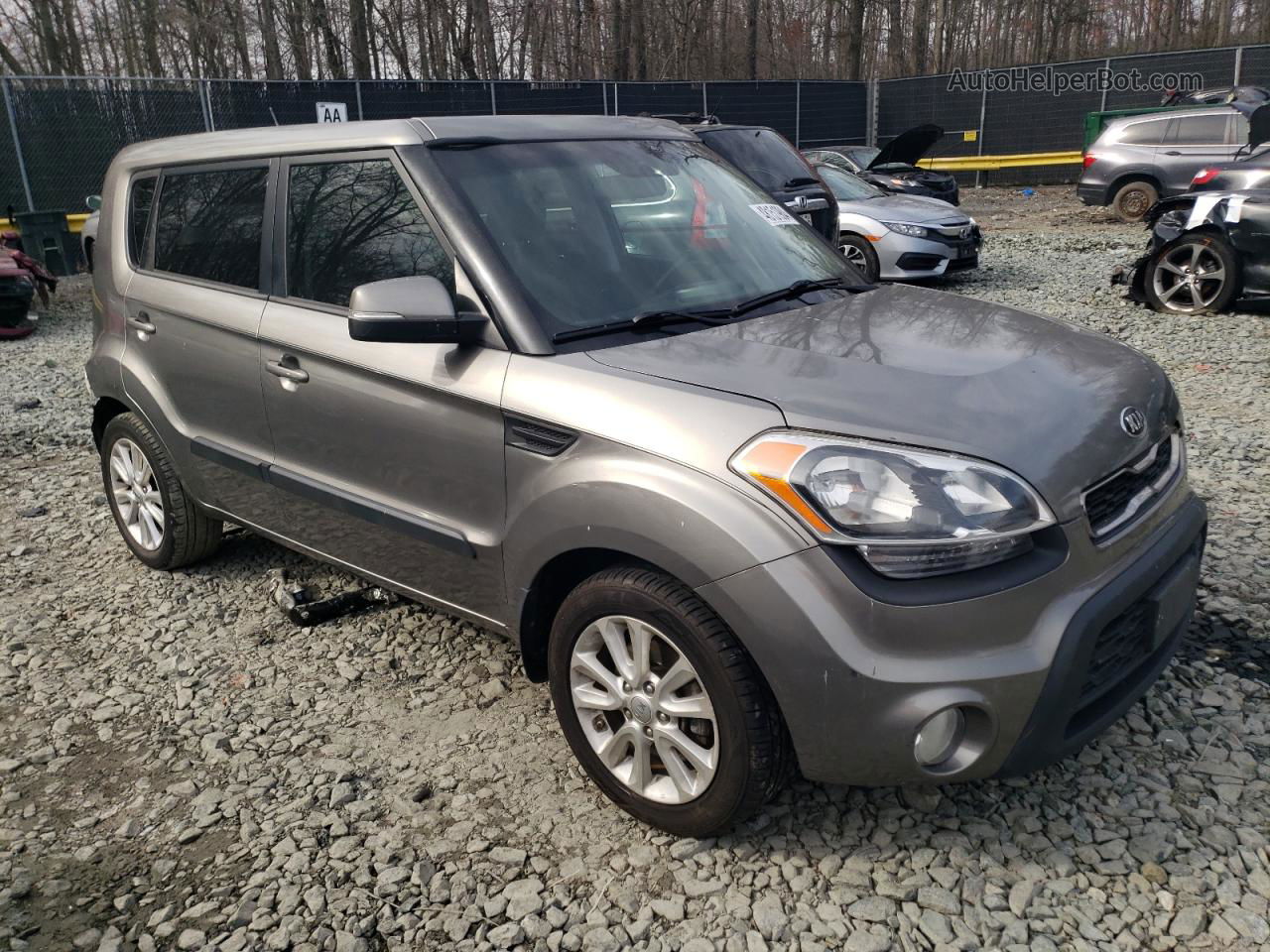 2013 Kia Soul + Gray vin: KNDJT2A65D7501991