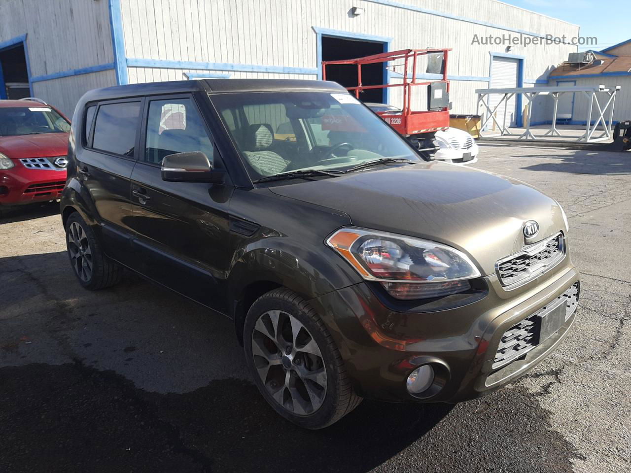 2013 Kia Soul + Brown vin: KNDJT2A65D7515759