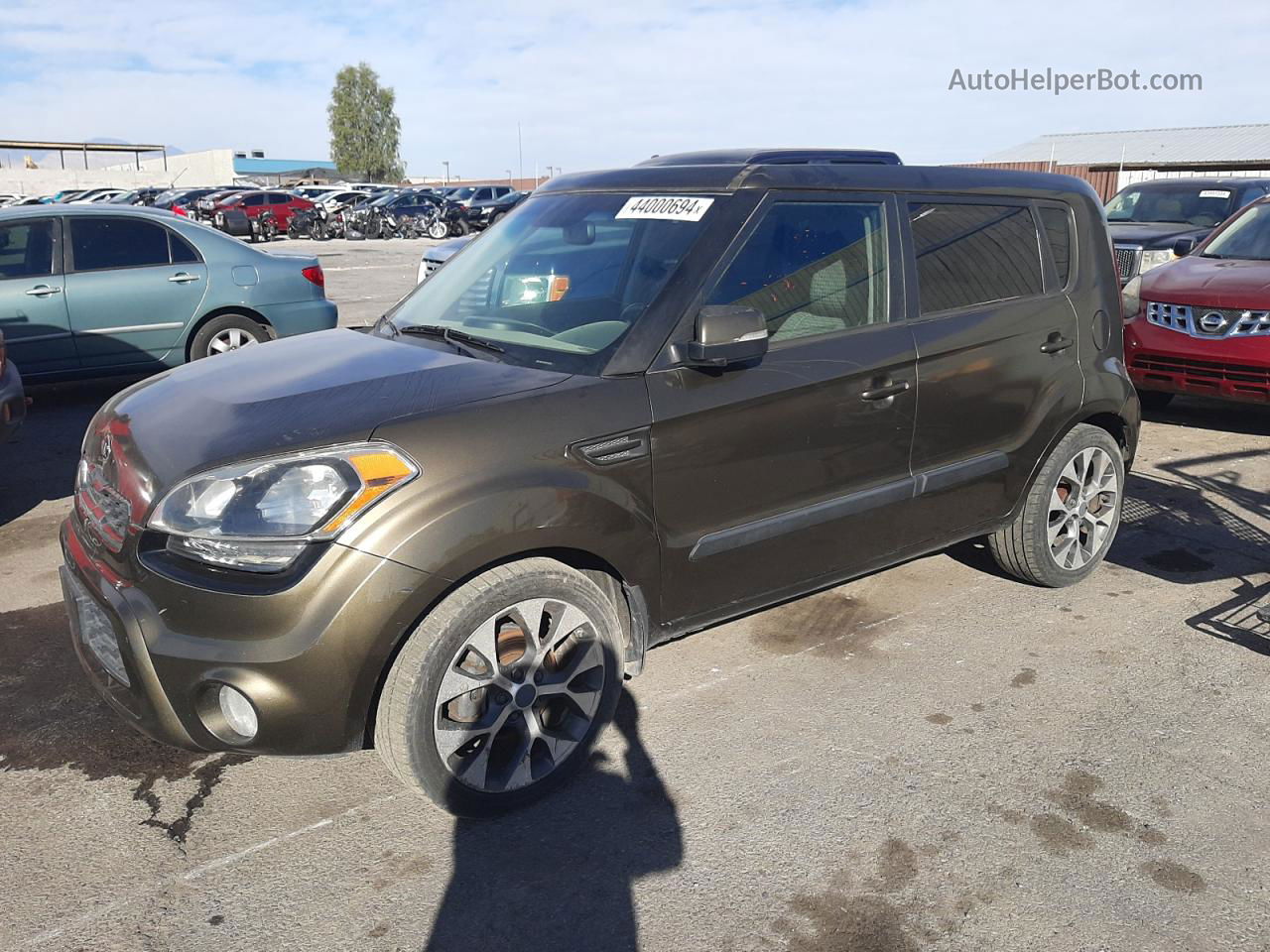 2013 Kia Soul + Brown vin: KNDJT2A65D7515759