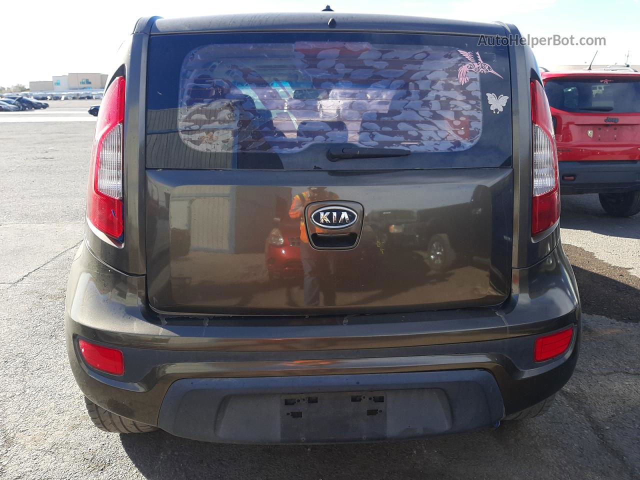 2013 Kia Soul + Brown vin: KNDJT2A65D7515759