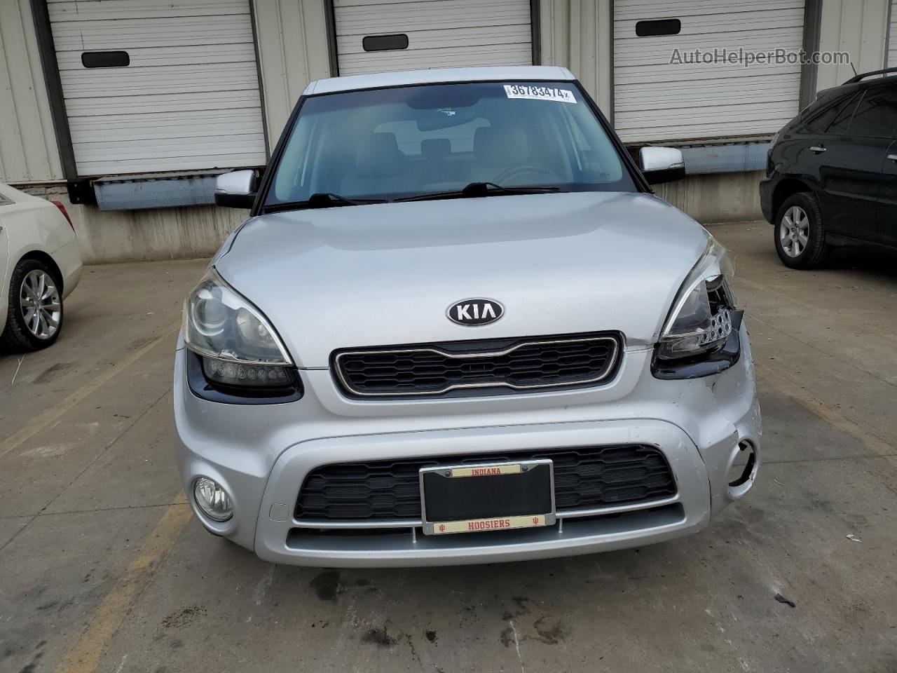 2013 Kia Soul + Серебряный vin: KNDJT2A65D7517446