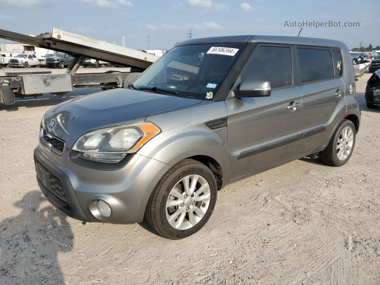 2013 Kia Soul + Gray vin: KNDJT2A65D7565870