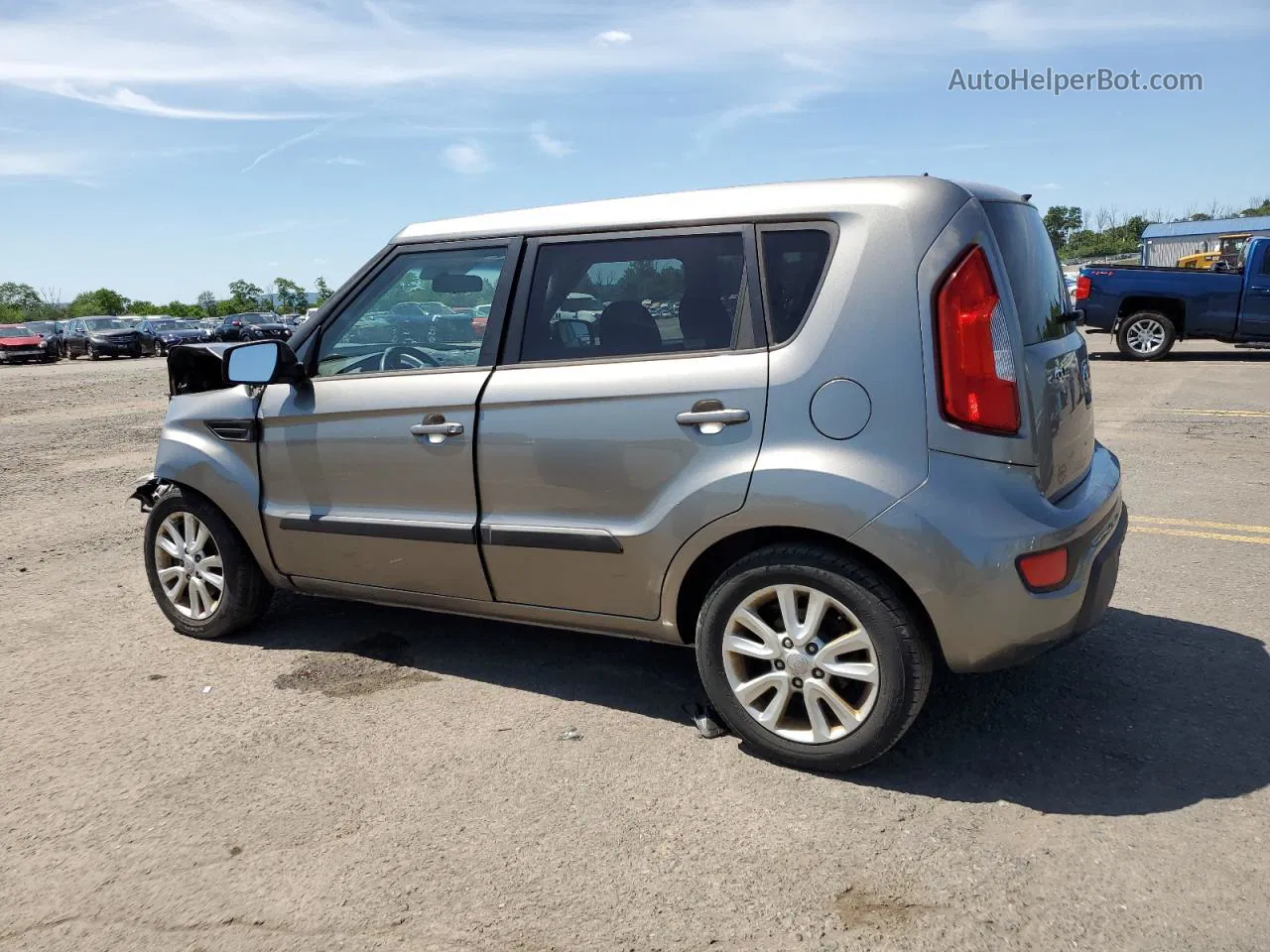 2013 Kia Soul + Серый vin: KNDJT2A65D7569059