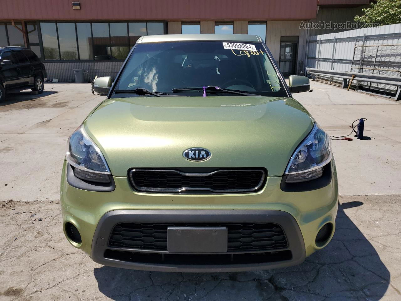 2013 Kia Soul + Зеленый vin: KNDJT2A65D7595824