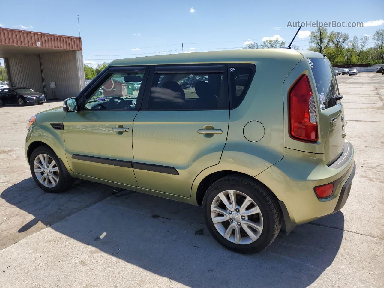 2013 Kia Soul + Зеленый vin: KNDJT2A65D7595824