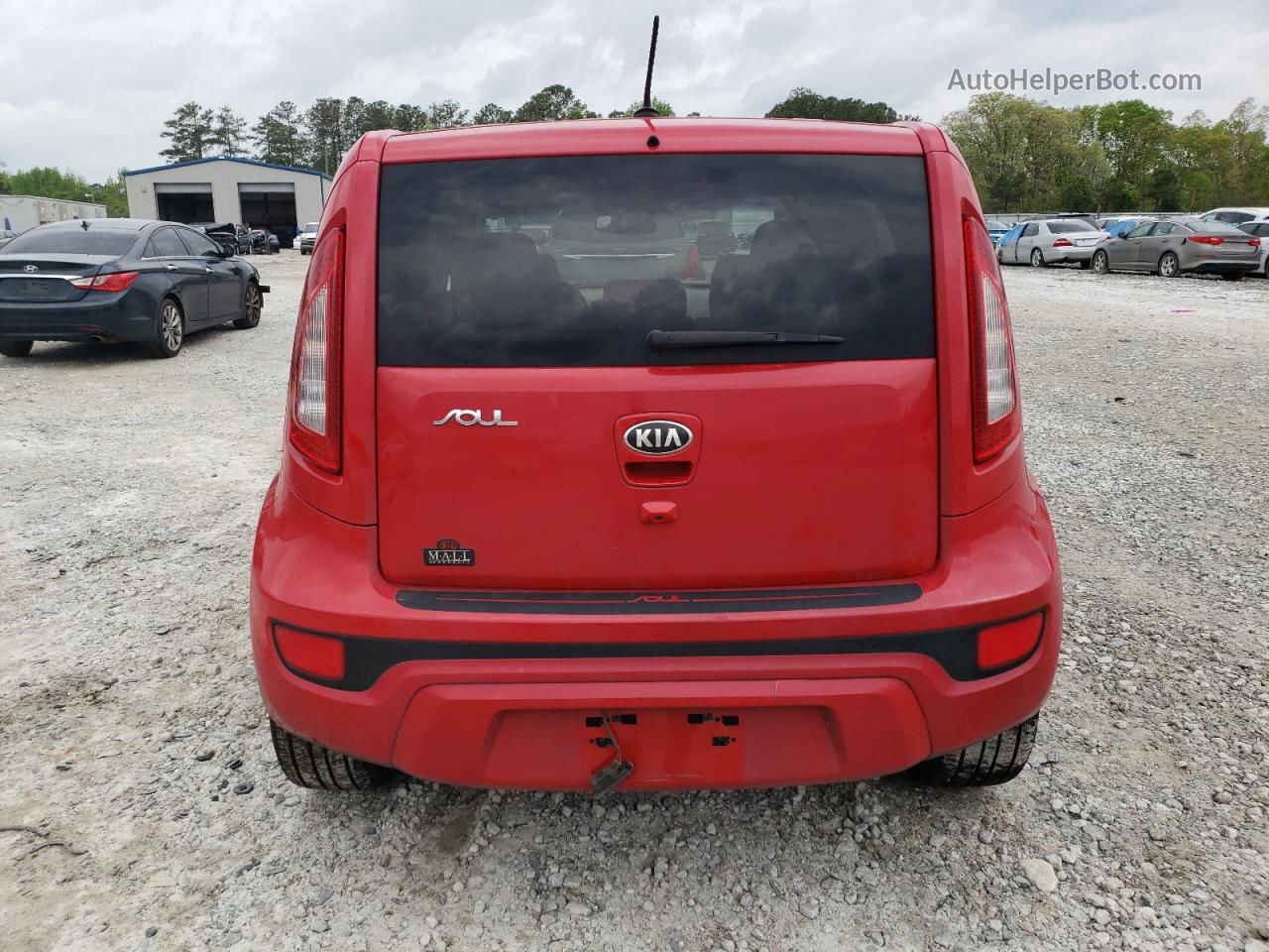 2013 Kia Soul + Red vin: KNDJT2A65D7607695