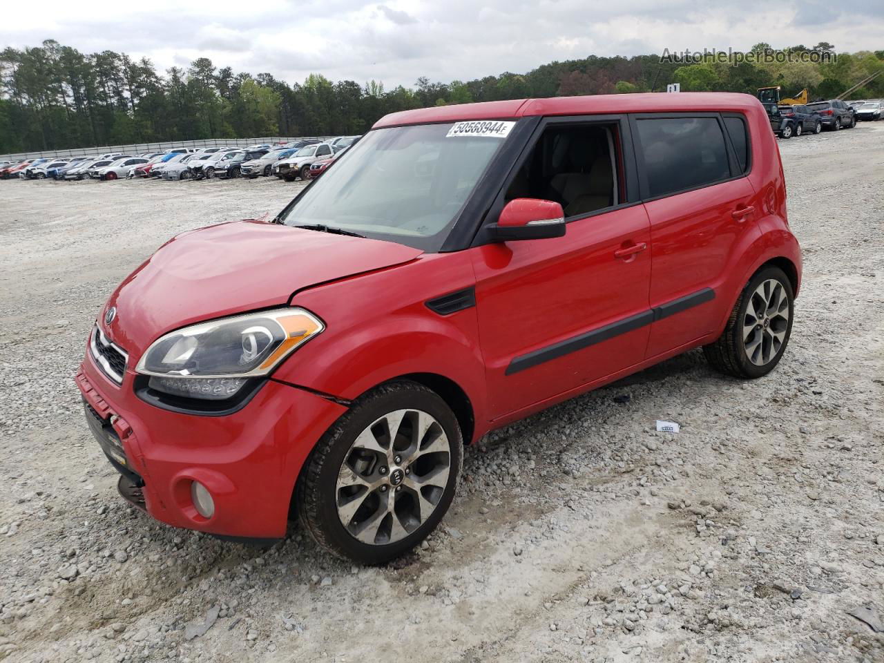 2013 Kia Soul + Red vin: KNDJT2A65D7607695