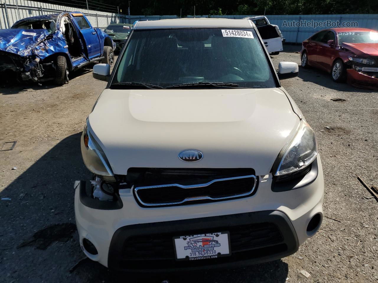 2013 Kia Soul + Beige vin: KNDJT2A65D7760965