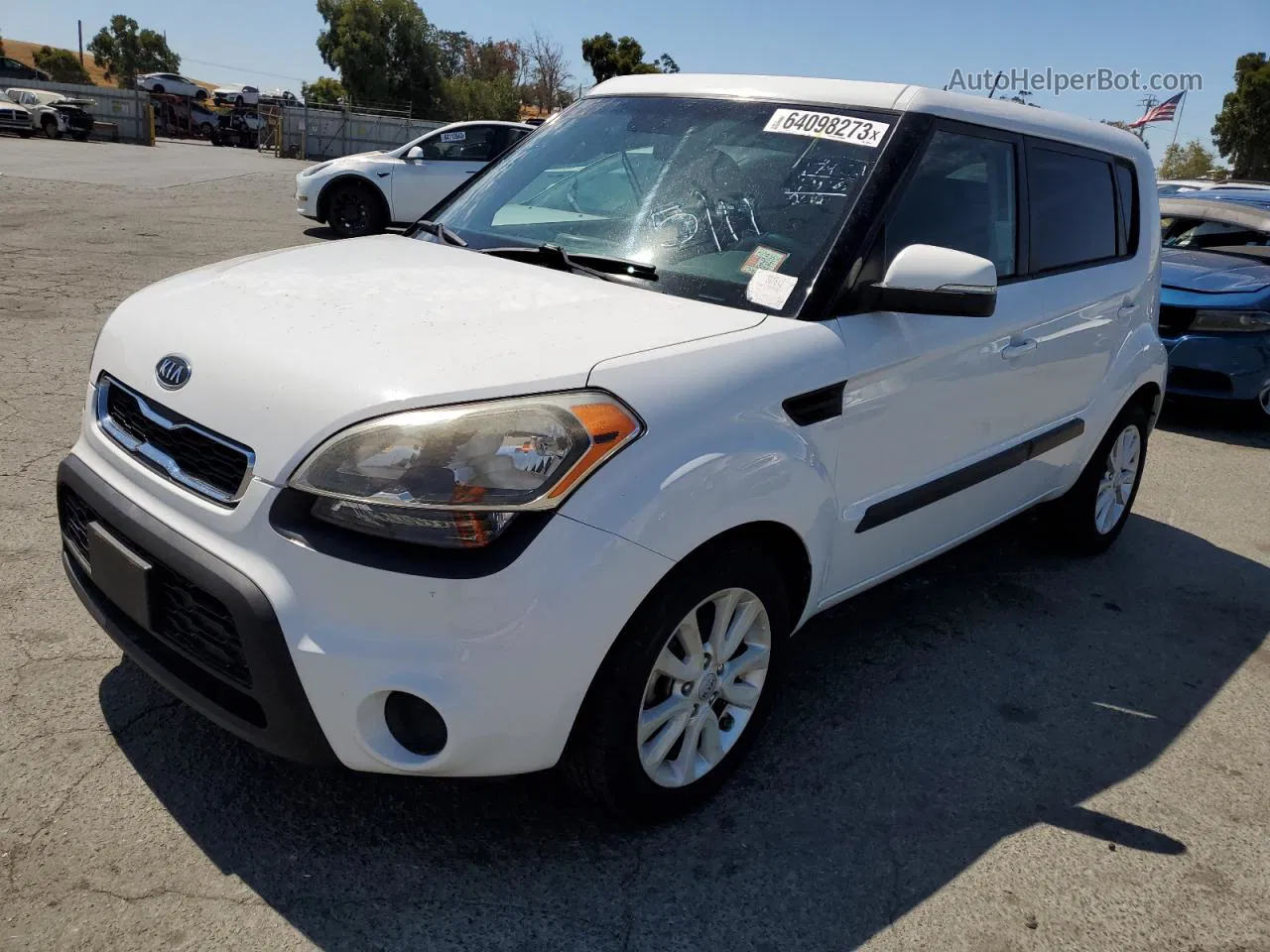 2012 Kia Soul + White vin: KNDJT2A66C7362744