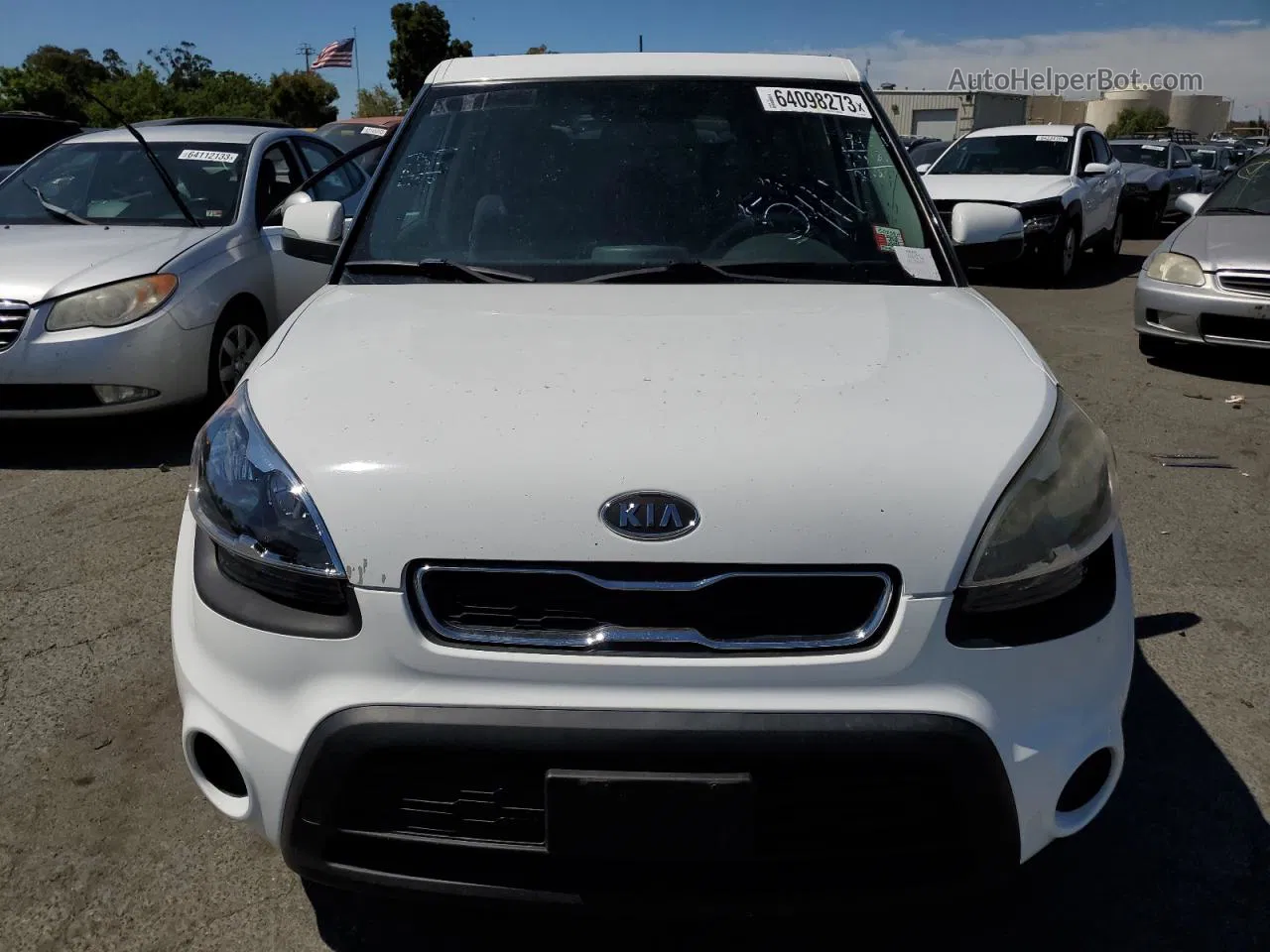 2012 Kia Soul + White vin: KNDJT2A66C7362744